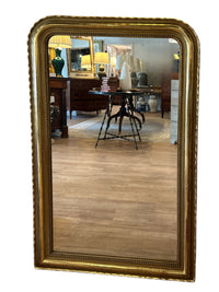 Louis Philippe Pie Crust Giltwood Mirror