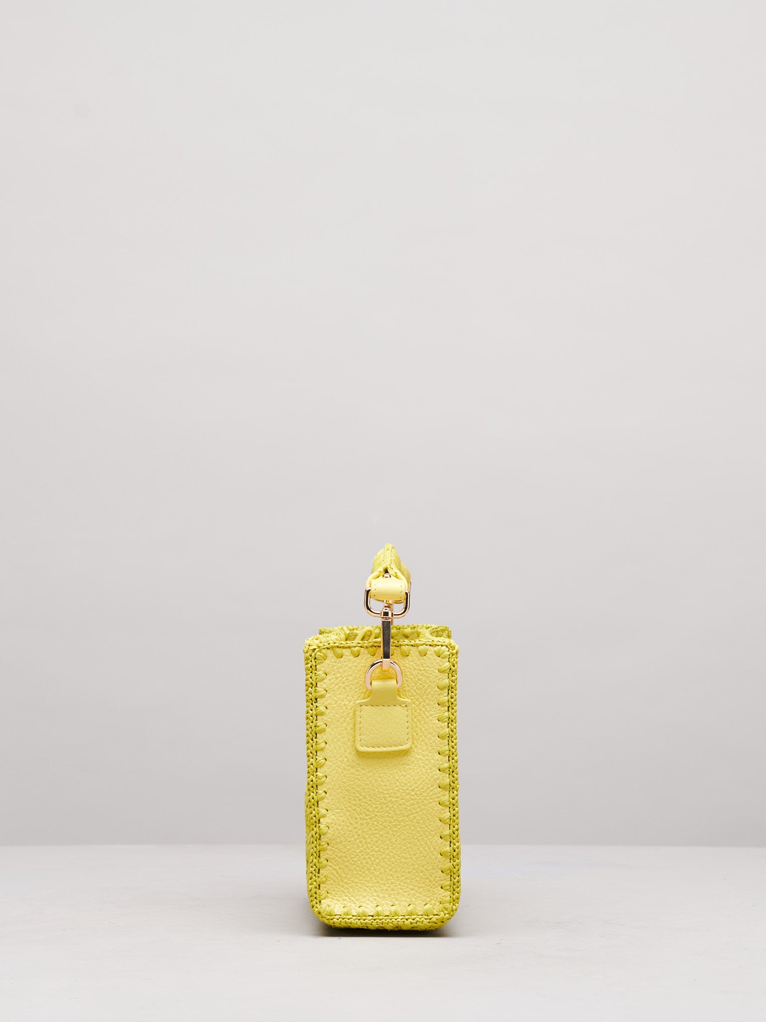Small Lemon Sylvia Crochet Handbag
