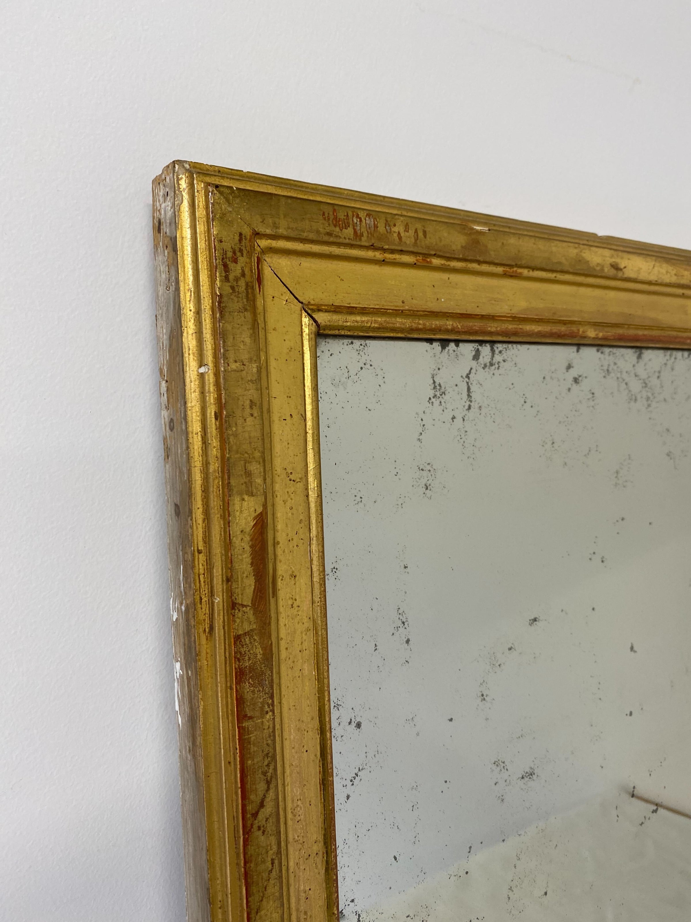19th Century French Gilt Wood Mirror