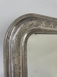 Louis Philippe Silver Motif Mirror
