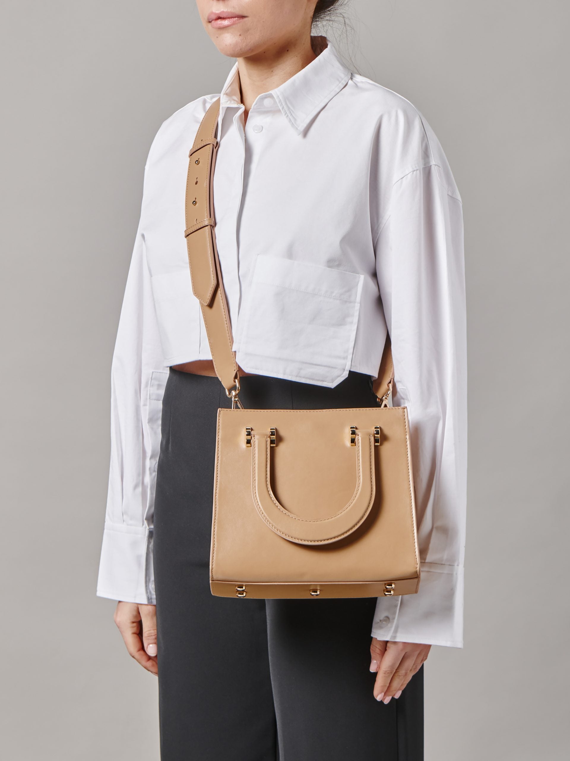 Almond Irene Handbag