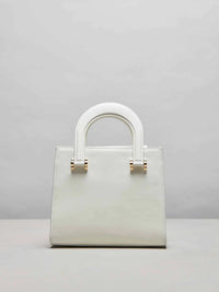 White Irene Handbag