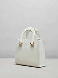 White Irene Handbag