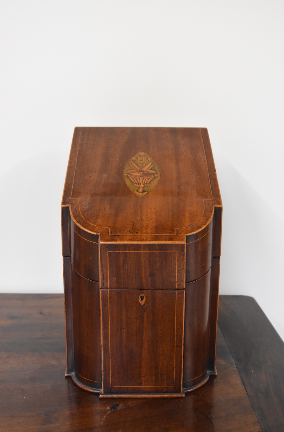 1880 C.Antique English Knife Box
