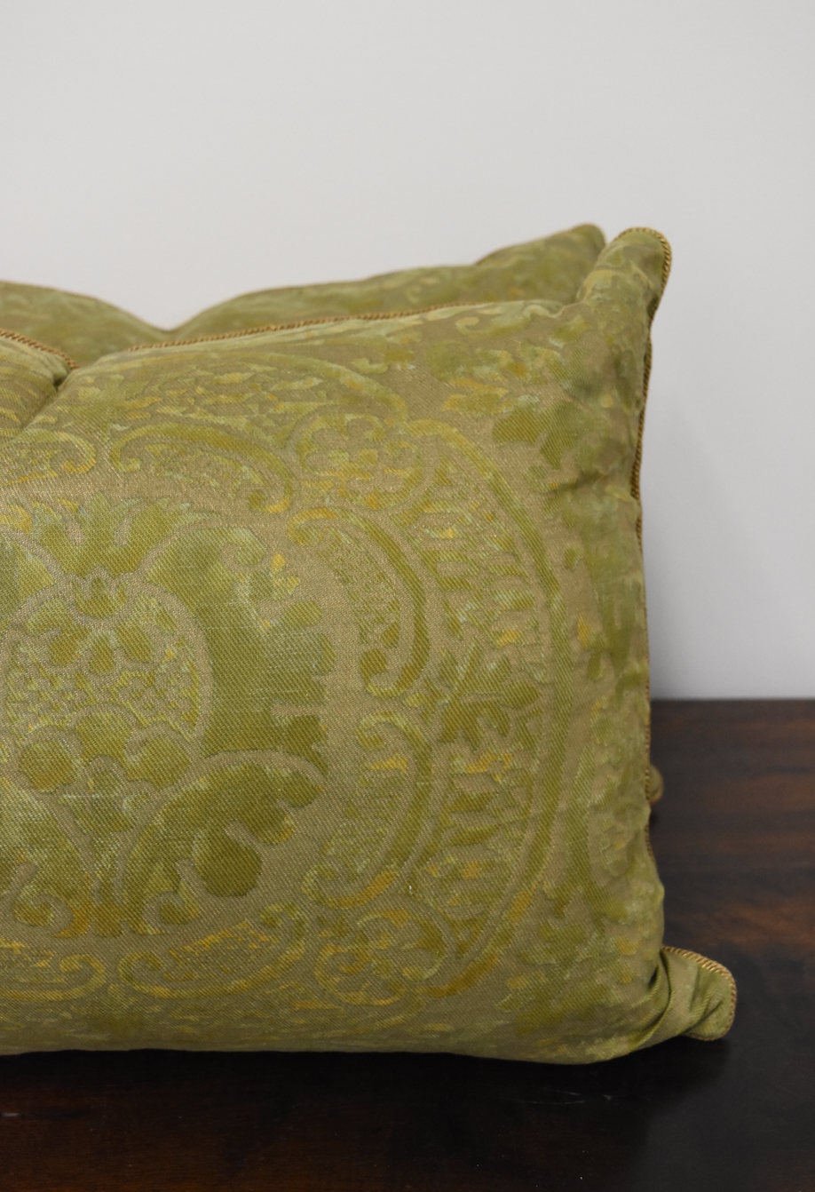 Pair of Vintage Fortuny Orsini Pillows