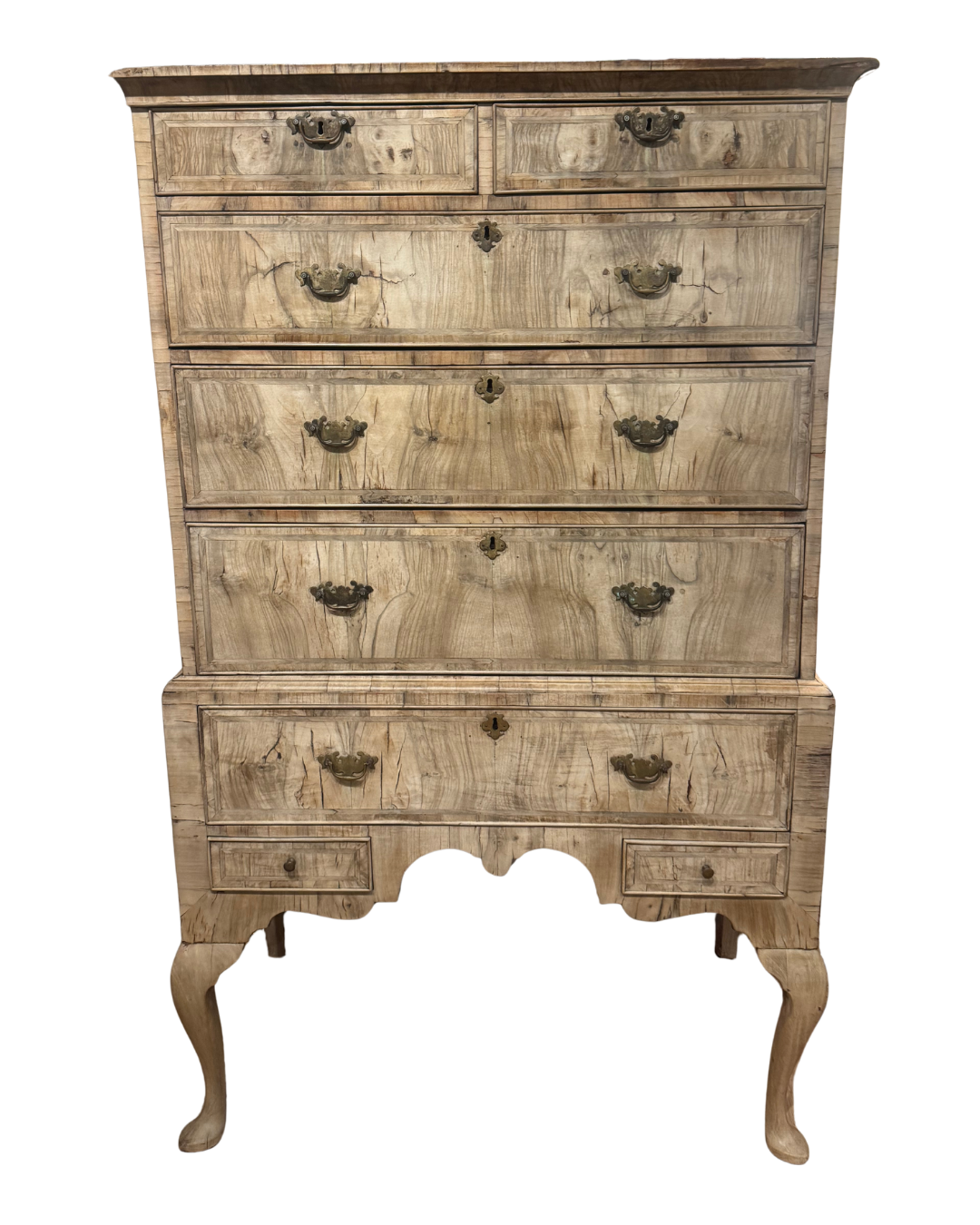 Bleached Tall Chest