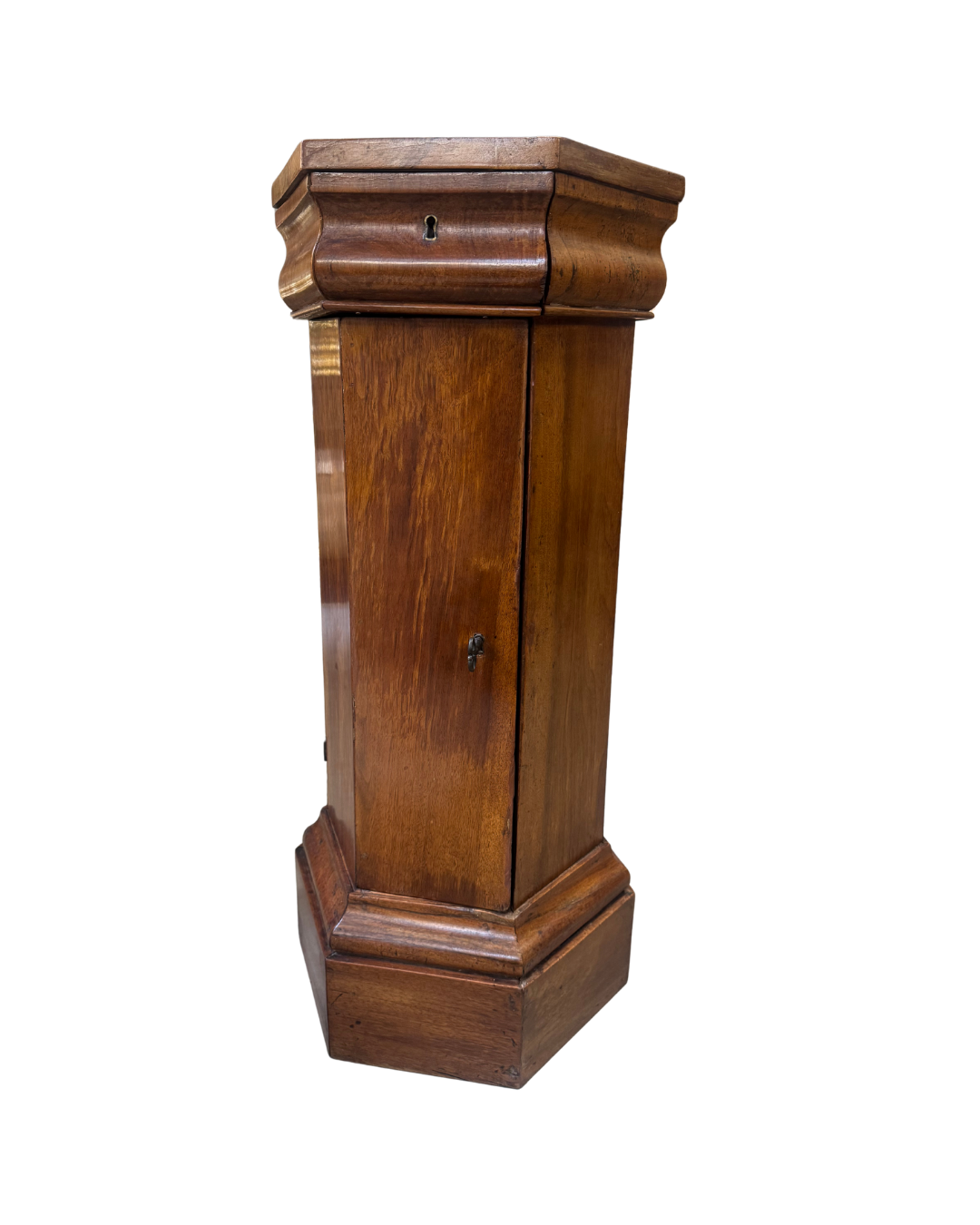 Walnut Pedestal Cabinet