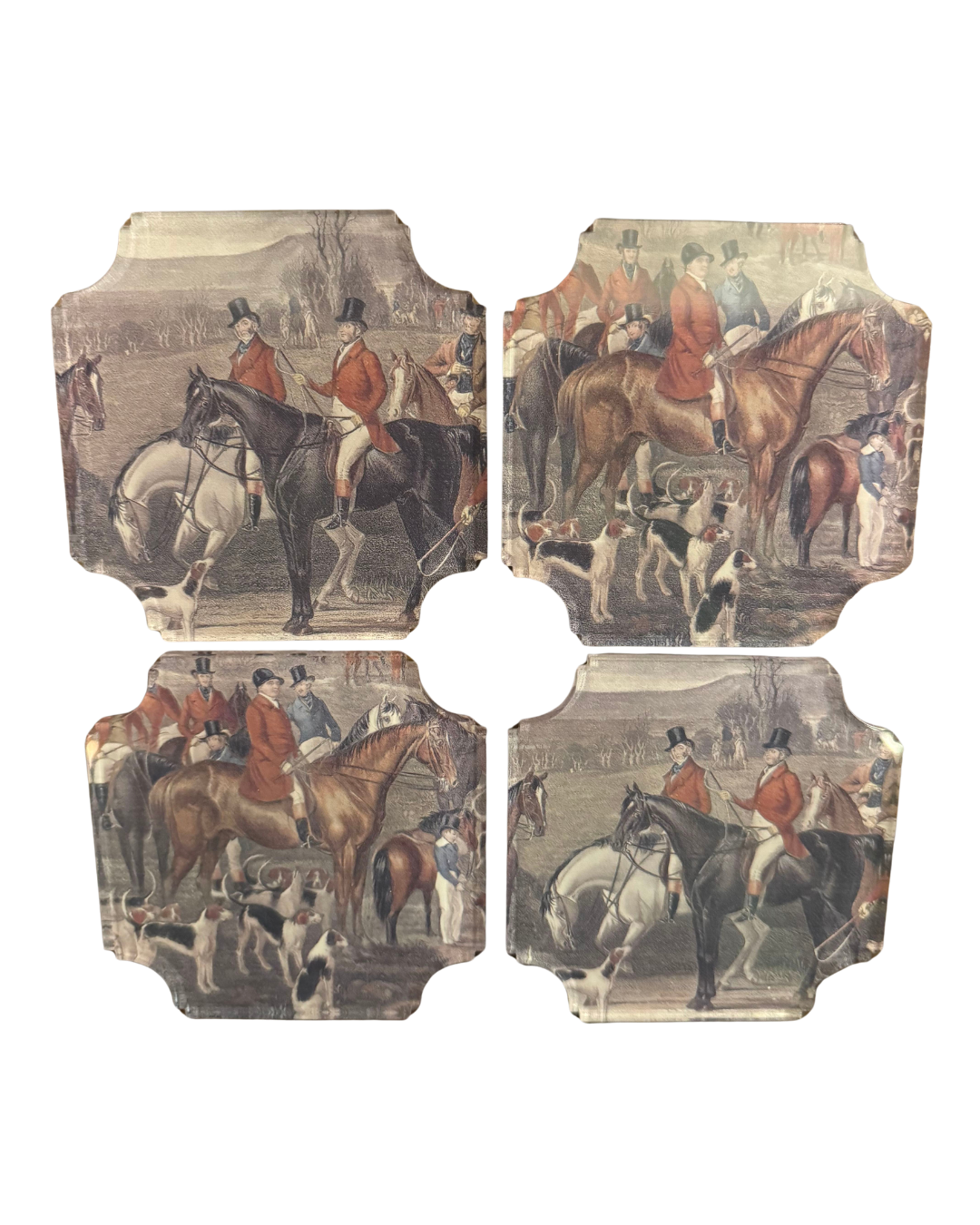 Set of 4 The Hunt Coasters