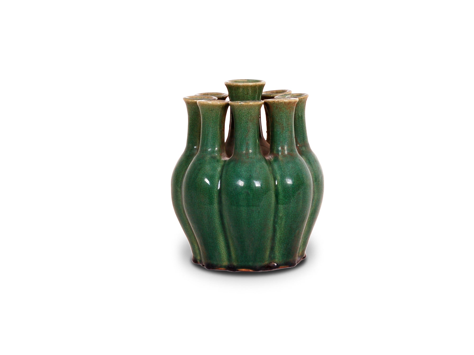 Green Tulipiere Vase