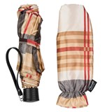 Multicolored Striped Folding Umbrella