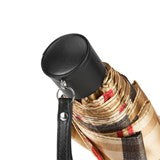 Multicolored Striped Folding Umbrella