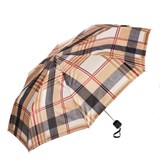 Multicolored Striped Folding Umbrella
