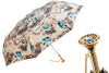 Floral & Leopard Marquise Folding Italian Umbrella