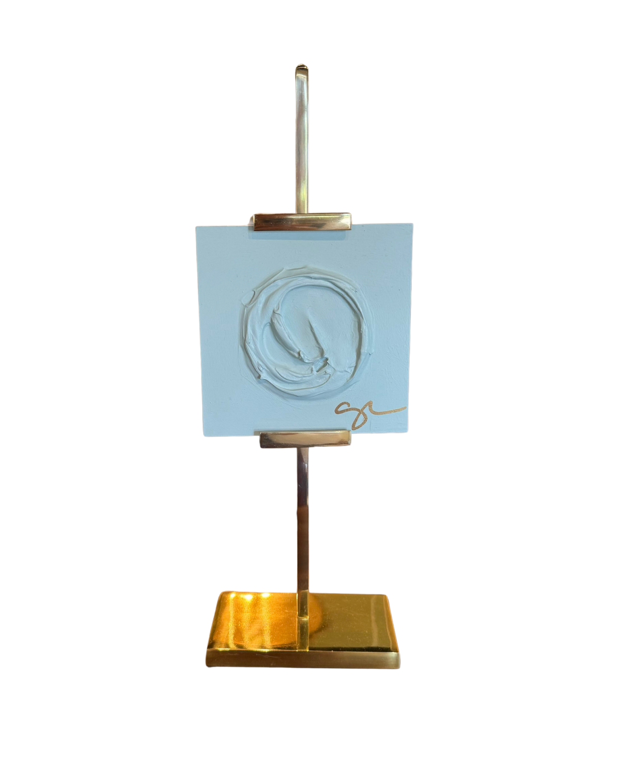 Circle of Life No. 3 by Sally Threlkeld on Easel