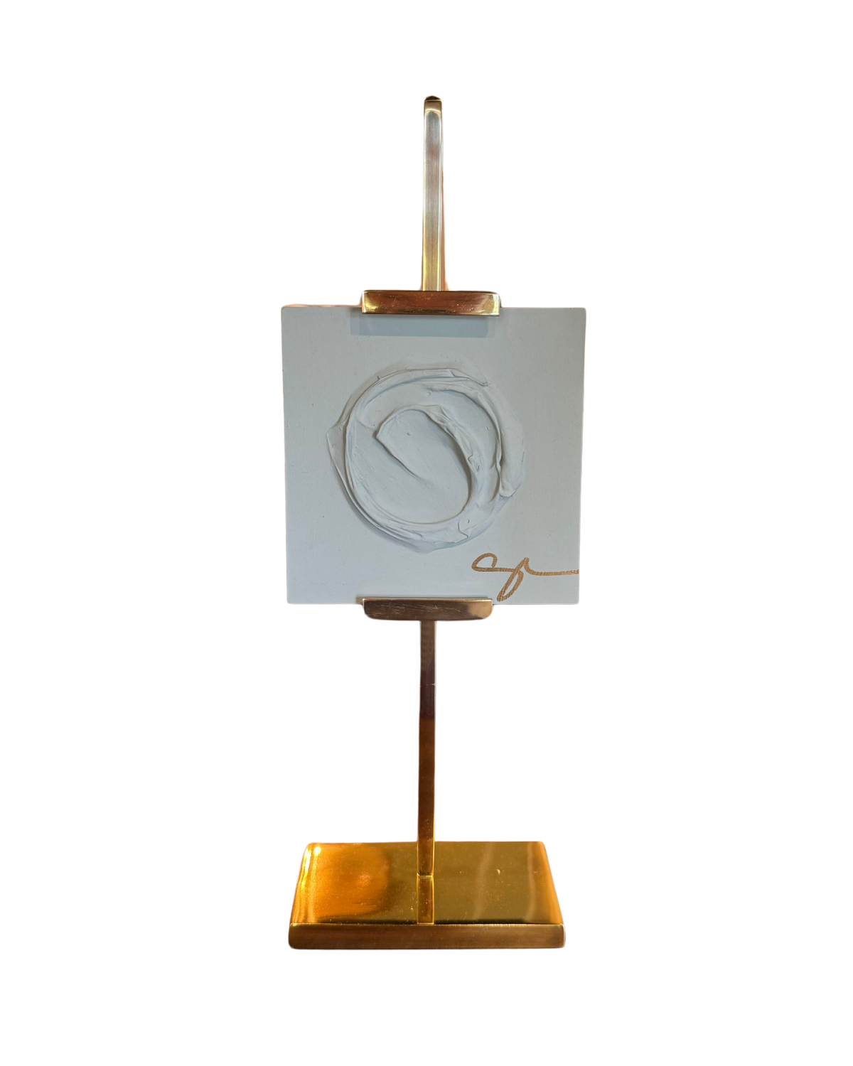 Circle of Life No. 4 by Sally Threlkeld on Easel