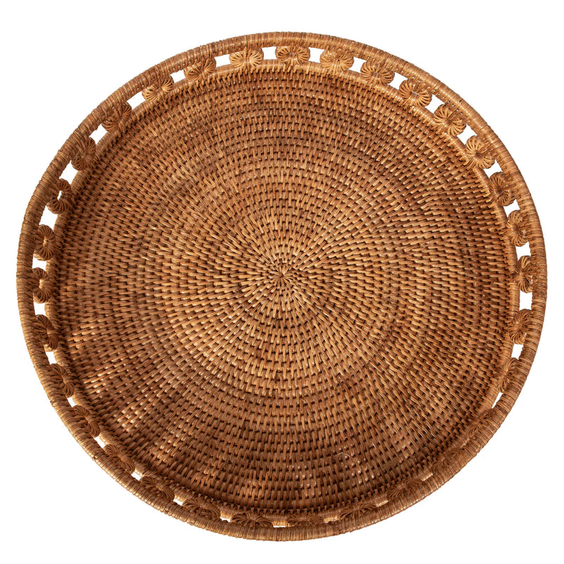 Woven 16" Circular Tray