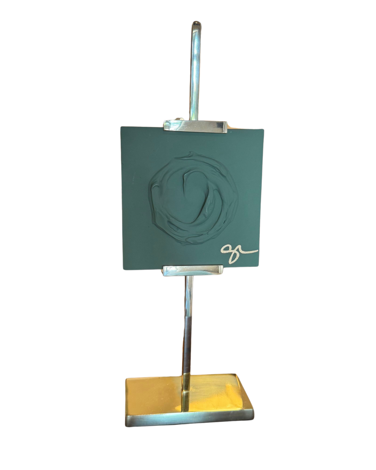 Circle of Life No. 6 by Sally Threlkeld on Easel