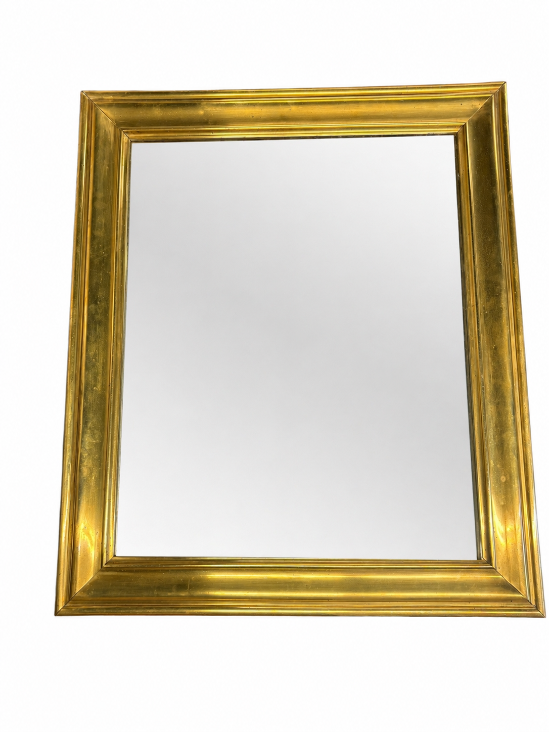 Solid Brass Rectangle Mirror