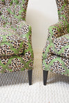 Pair of Leopard Print Chairs