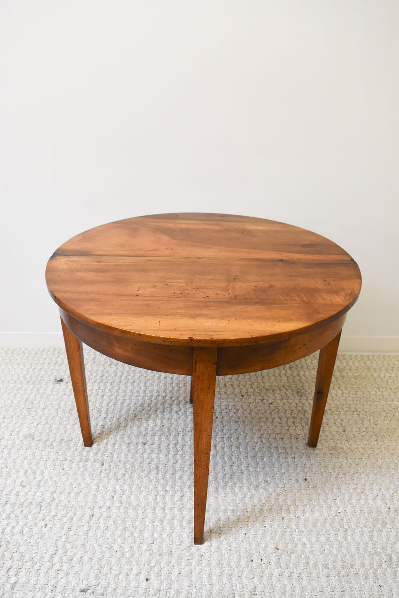 Vintage Demilune Table