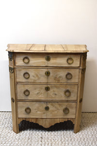 Small Dutch Bleached Commode