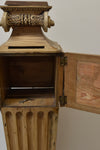 George II Bleached Ballot Box Pedestal