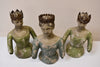 Santos Dolls with Crowns (Set of Three)