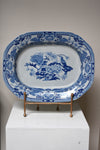 Blue and White Porcelain Platter