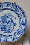 Blue and White Porcelain Plate