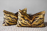 Pair of Le Tigre Lumbar Pillows