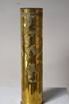 WW1 Brass Artillery Shell Trench Art Vases