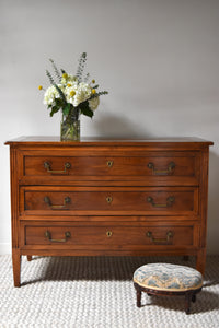 Louis XVI Flutted Walnut Chest