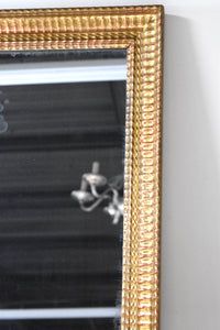 Gold Gilt Ripple Mirror