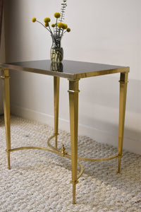 Rectanglar French Square Leg End Table