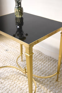 Rectanglar French Square Leg End Table