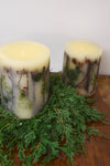 Medium Pillar Forest Botanical Candle