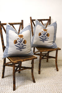 Pair of Indian Block Print Pillows