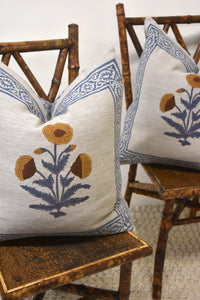 Pair of Indian Block Print Pillows