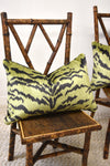 Pair of Le Tigre Scalamandre Lumbar Pillows