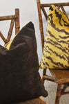 Pair of Le Tigre Scalamandre Square Pillows