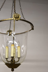 Pair of Vintage Bell Jar Lanterns