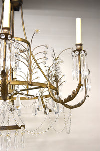 Niermann Weeks Swedish Crystal Chandelier