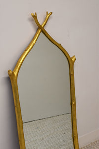 Small Gothic Twig Mirror