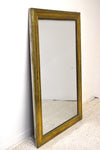 19th Century Brass Bistro Mirror