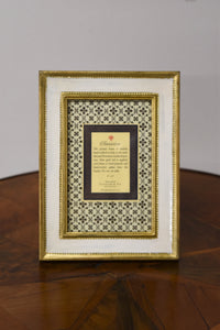 4" x 6" Creme Classico Florentine Frame