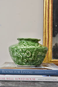 Small Green Leaf Vase