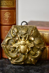Gold Medallion On Wood (4 Options)