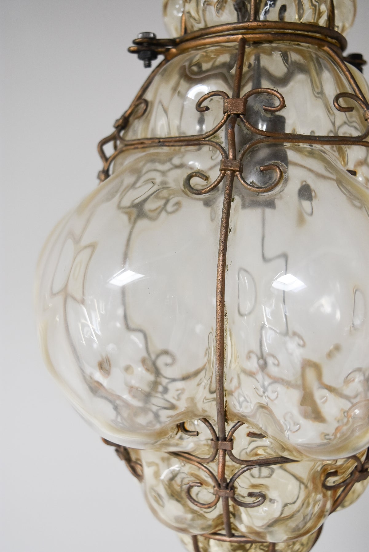 Mid-Century Murano Glass Lantern
