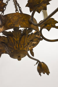 Large French Tulip Chandelier