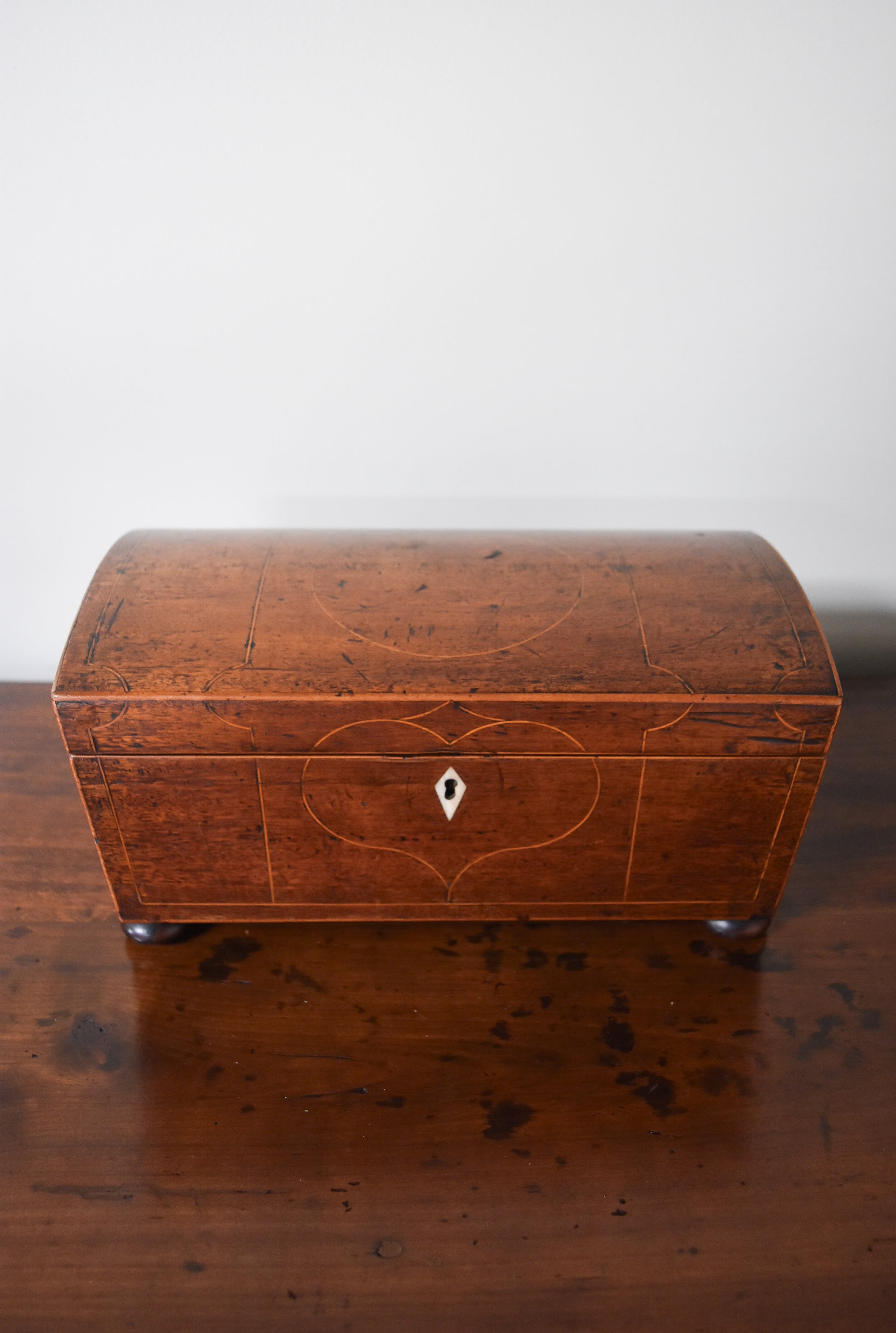 Footed Tea Caddy